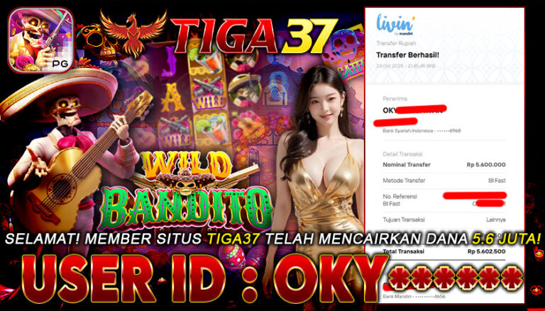 BUKTI (03) 5.6JT ID OKY WILD BANDITO