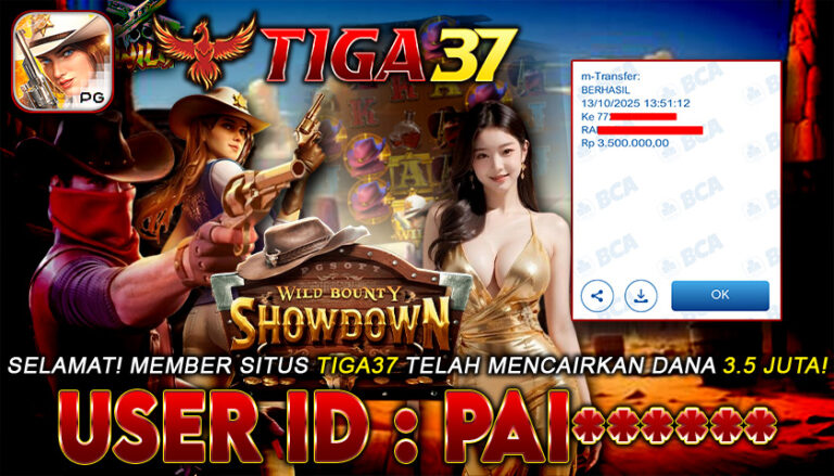 BUKTI KEMANANGAN TIGA37 12