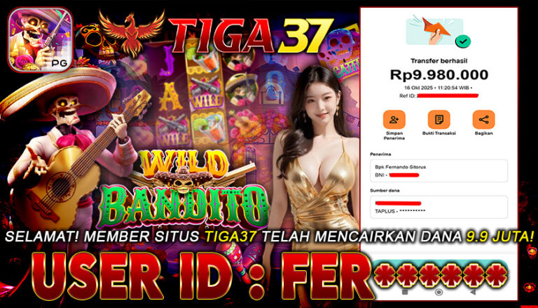 BUKTI KEMANANGAN TIGA37 19