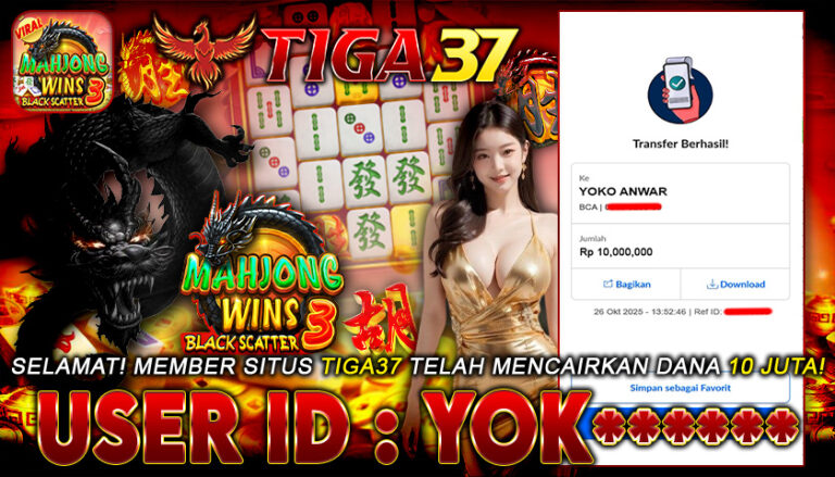 BUKTI KEMANANGAN TIGA37 27