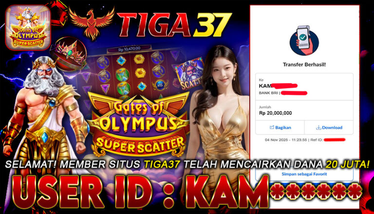 BUKTI KEMANANGAN TIGA37 68