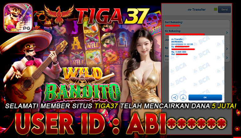 BUKTI KEMANANGAN TIGA37 92