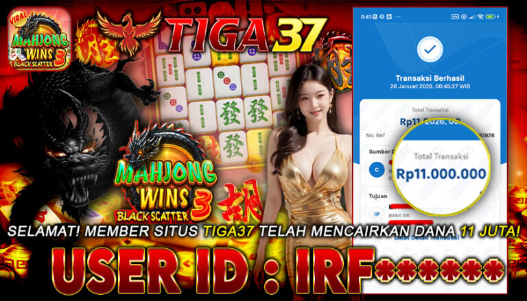 BUKTI (01) MAHJONG TIGA 11JT ID IRF