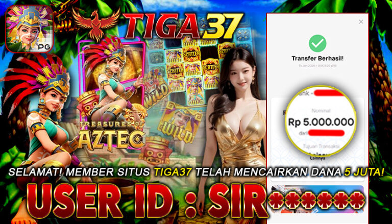 BUKTI (01) TREASURE OF AZTEC 5JT ID SIR